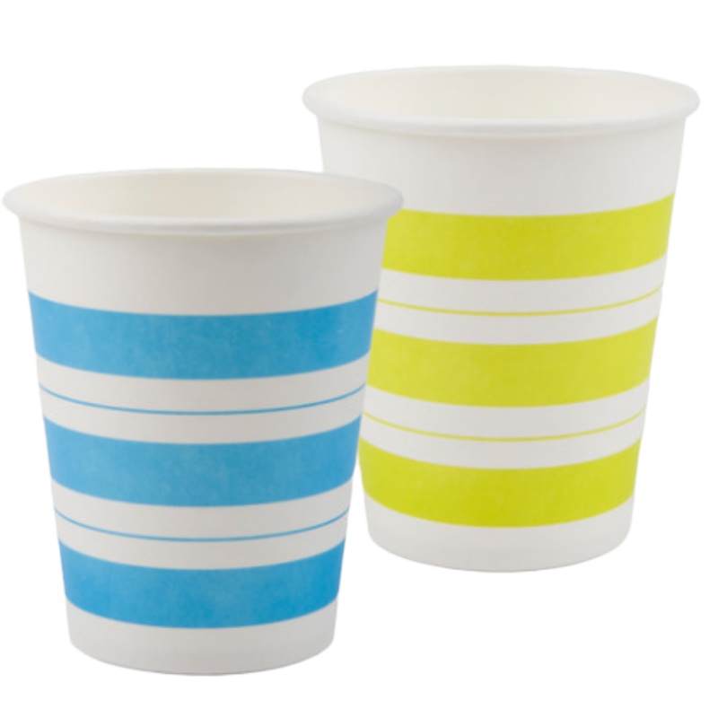 得力9560纸杯加厚型纸杯250ml 9盎司50只装纸杯不易渗漏纸杯