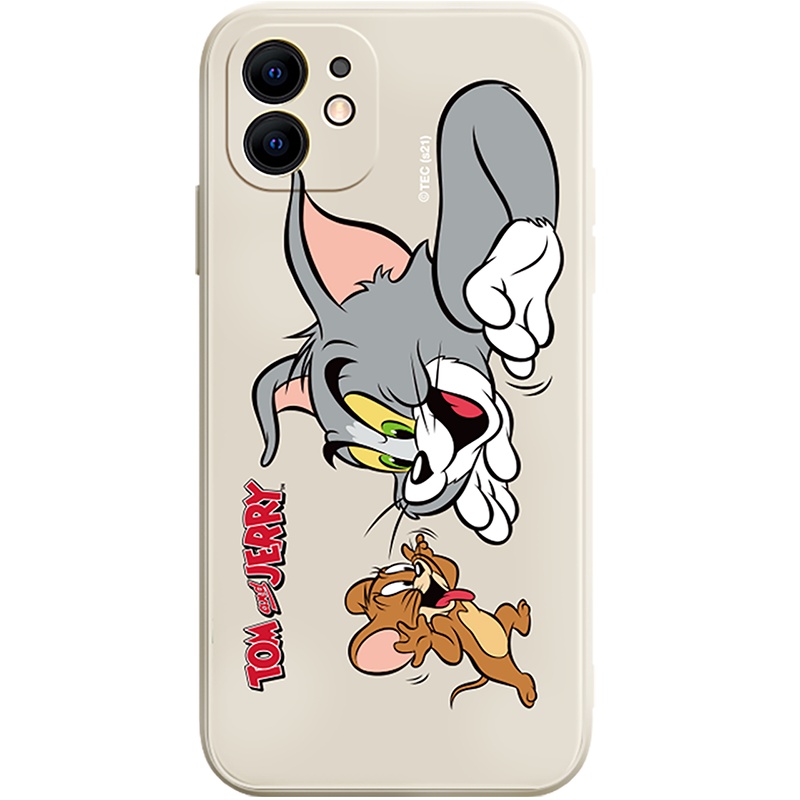 艾思度猫和老鼠苹果12手机壳iphone12pro新款max卡通mini硅胶