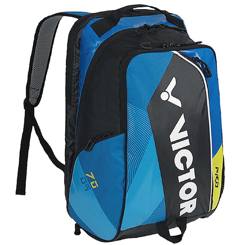 威克多VICTOR BR7009羽毛球包 专业PRO系列比赛款羽网两用双肩背包