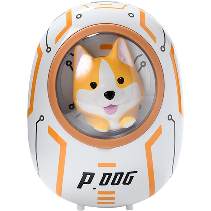 黄油猫 太空舱充电宝移动电源 创意卡通可爱猫咪超薄小巧便携 多功能充电器 lite版柯基