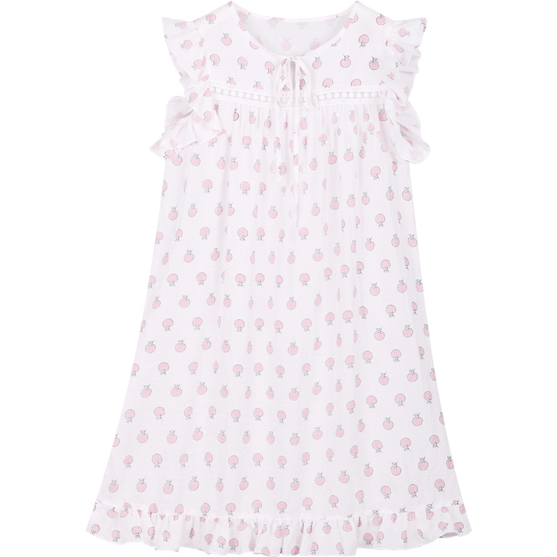 宽松小清新可爱韩版学生短袖连衣裙2019夏季新款日系甜美少女睡裙