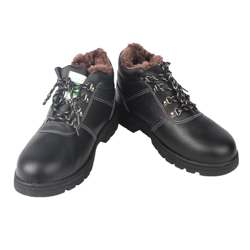 誉丰Y6112 防砸防刺穿劳保鞋防滑耐油安全鞋加厚橡胶大底头层皮工作鞋男 40码 1双装