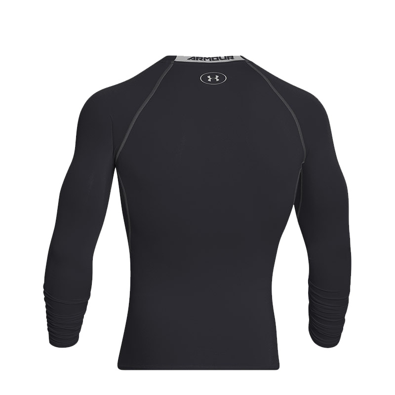 安德玛 男子 Armour UA 长袖运动训练紧身衣-1257471