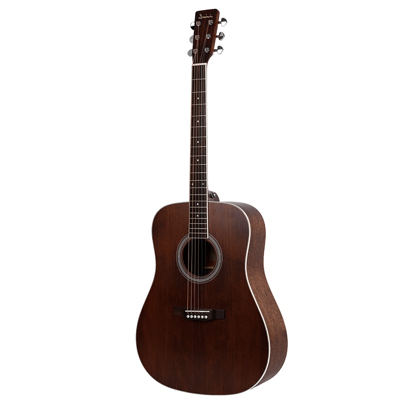 雅依利(yairi)雅伊利D-950 初学者入门款式民谣木吉他乐器圆角单板吉他jita乐器初学利器 41英寸复古色