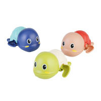 INbay茵蓓 宝宝洗澡玩具儿童沐浴小孩婴儿游泳戏水乌龟男孩女孩玩水抖音同款[两只装-颜色随机]