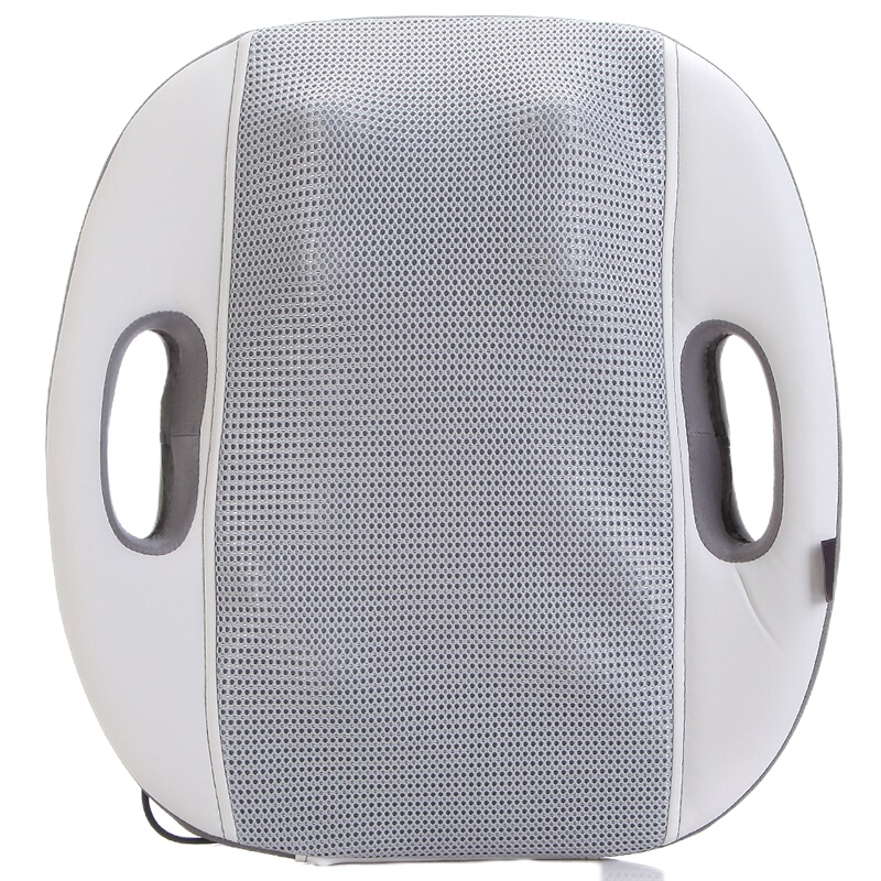 倍轻松腰部按摩垫靠垫 背部按摩器按摩仪 揉捏热敷可车载