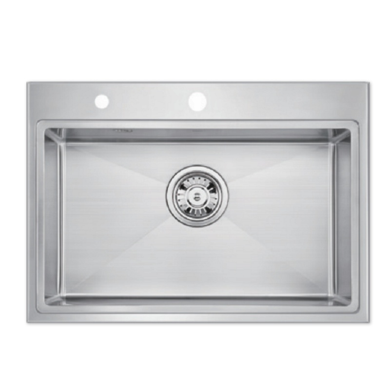 摩恩(MOEN)304不锈钢厨房大单槽水槽龙头套装