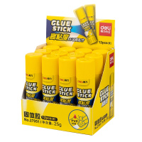 得力 DELI 27051 固体胶棒胶水 12支装 25G
