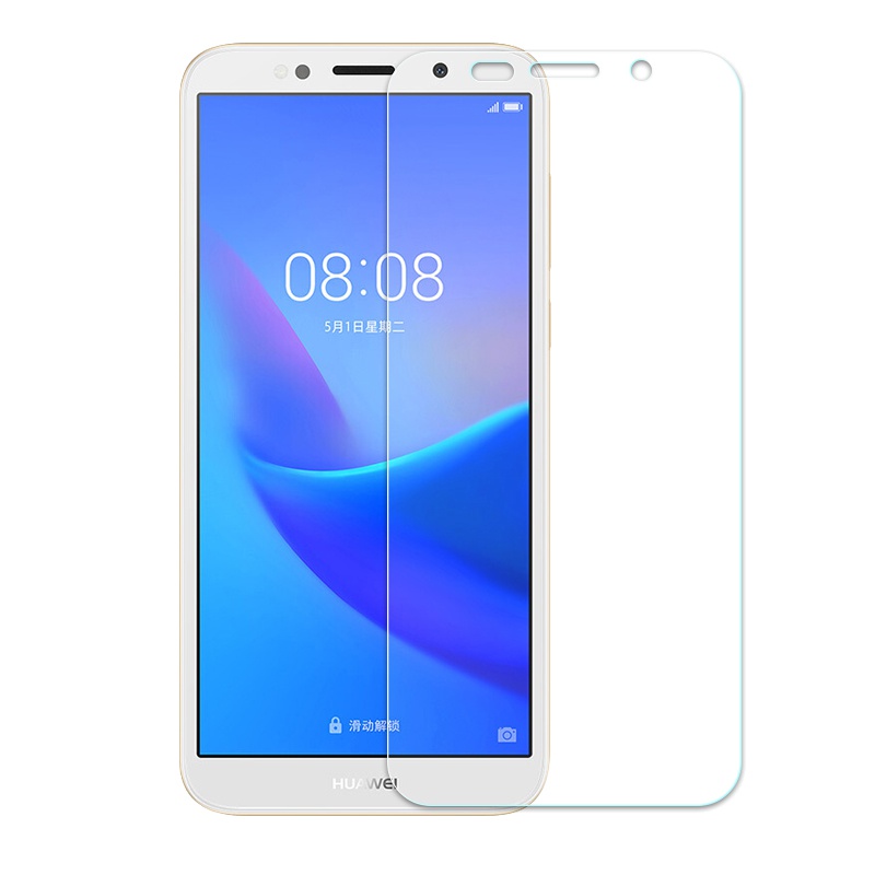 [买2送手机壳]轻万适用华为荣耀畅享8e青春版钢化膜honor非全屏玻璃贴膜HUAWEI