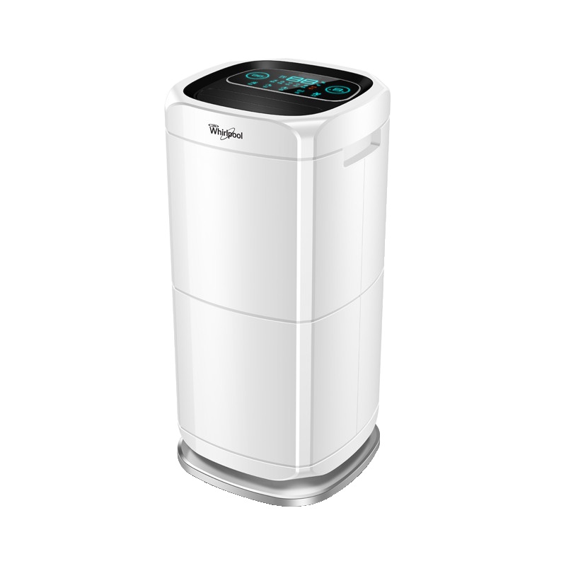 惠而浦(whirlpool)除湿机WD-DP802B 家用大功率除湿 地下室别墅工业除湿机 一键干衣机 UV紫外灯杀菌