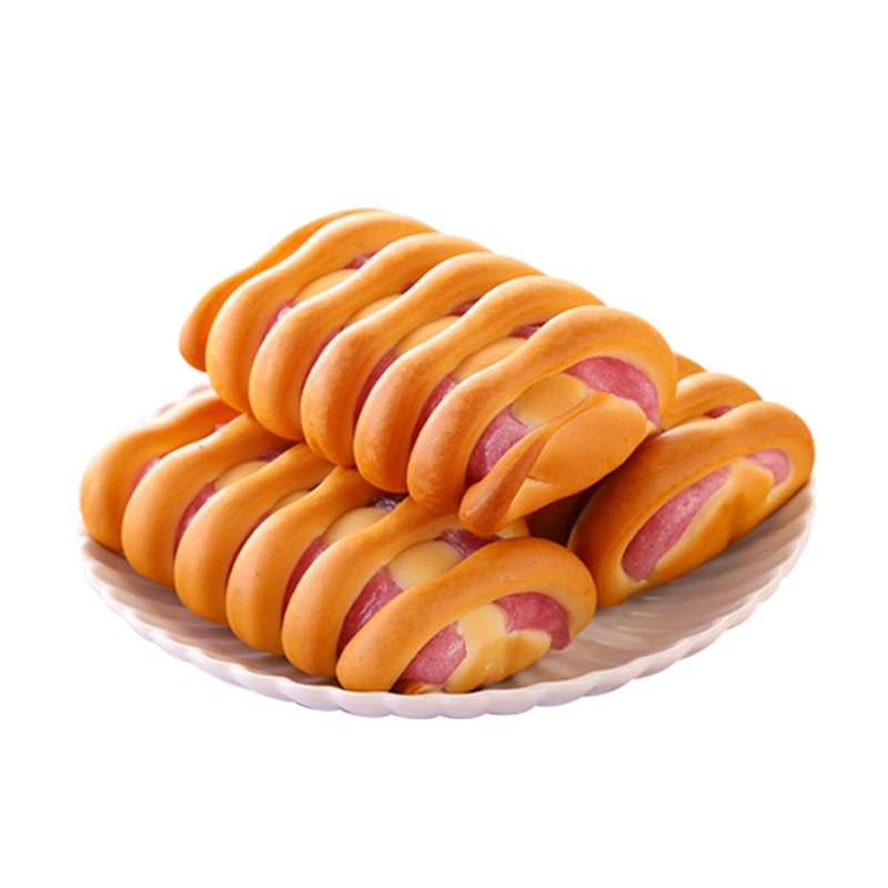 兰象岩紫薯味面包500g夹心早餐面包休闲食品办公室下午茶点心整箱