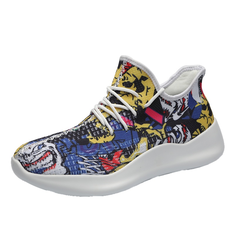 博迈伦男鞋 休闲运动鞋 网布跑步鞋春季潮鞋2020新款百搭YM-620