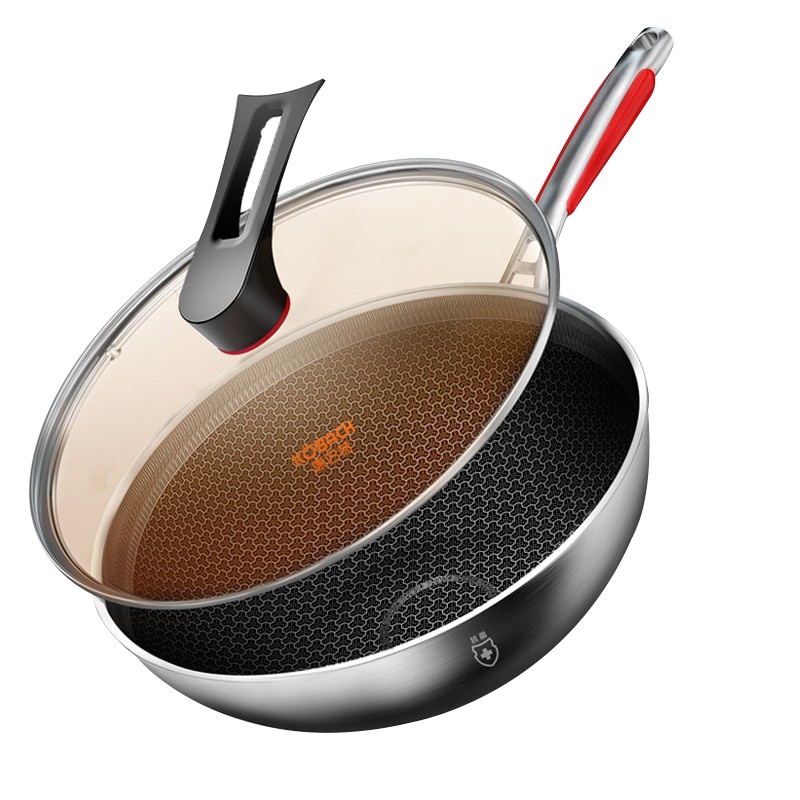 康巴赫旗舰抗菌第四代炒锅燃气灶电磁炉通用