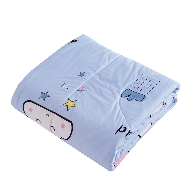 泰念(Tai nian) 亲肤棉夏被柔软针织棉空调被夏凉被双人单人学生被芯纯色春秋夏季薄被子