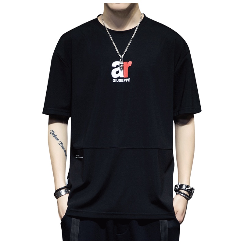 短袖t恤男士夏季2020新款潮牌潮流ins宽松日系半袖体桖衣服男夏装. SMM1129