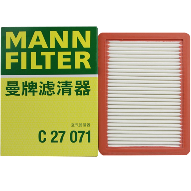 曼牌(MANN)空气滤C27071适配17-19款名爵MG6 20T 1.5T L4/18款MG6 45T 1.0T混动