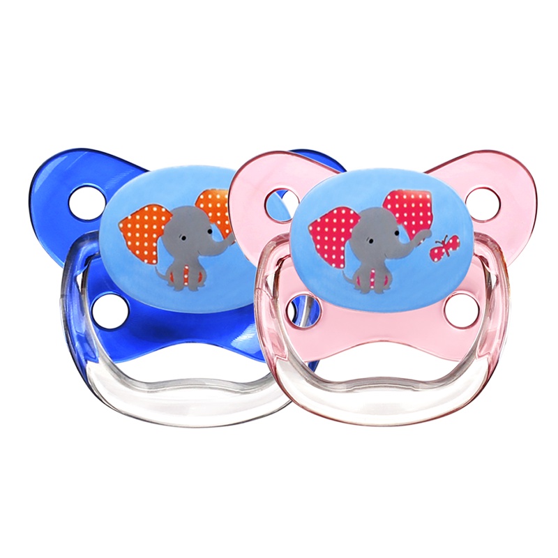 布朗博士PreVent蝴蝶型安抚奶嘴 6-12个月 红色