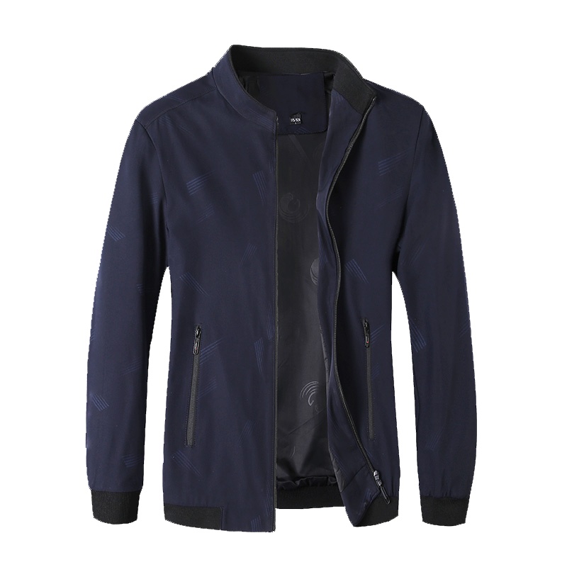 卡帝乐鳄鱼(CARTELO)春秋新款男士夹克外套