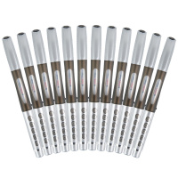晨光(M&G)GP1530大白鲨中性笔 0.5mm 12支/盒 大容量商务办公签字笔 水性笔 书写笔 黑色水笔