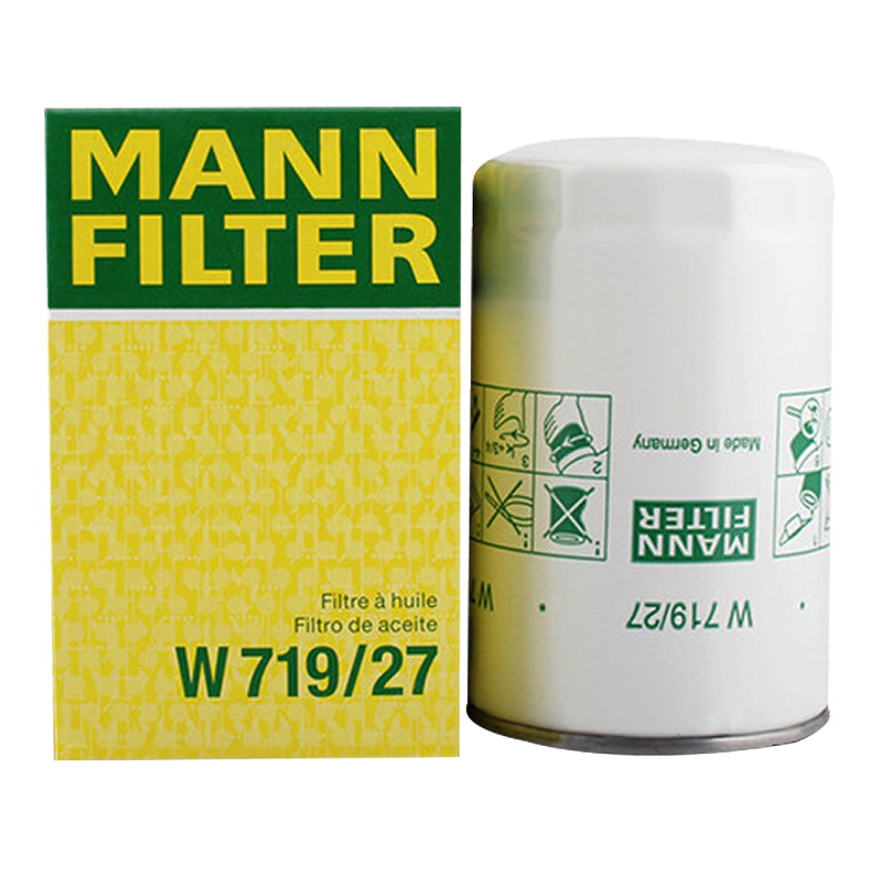 曼牌(MANN)机滤W719/27适配04-06款嘉年华/04-05款发现者3/10-11款发现者4