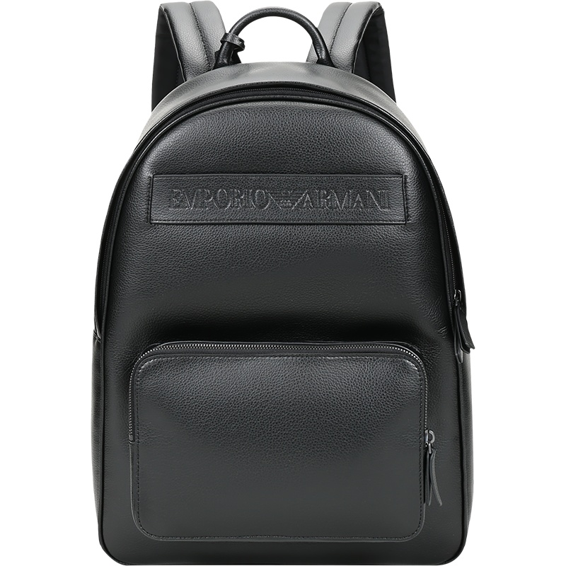 EMPORIO ARMANI 阿玛尼 男士 聚酯纤维/聚氨酯双肩背包黑色 Y4O250 YTQ5J 81072