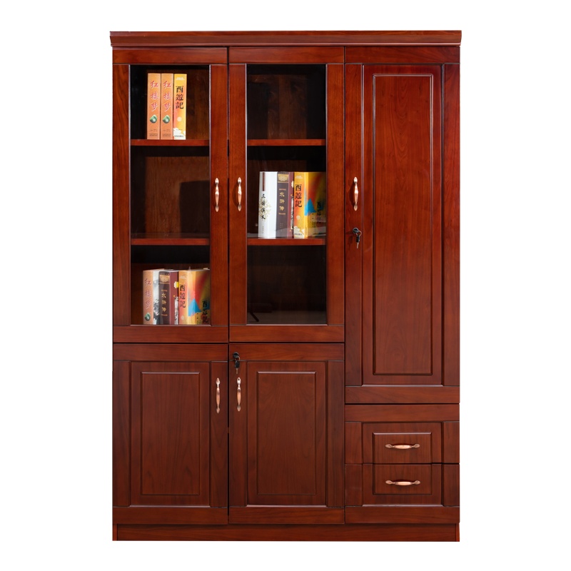 科朔文件柜资料柜 三门文件柜 职员书柜 油漆办公柜 右三门 KS-W13-3B