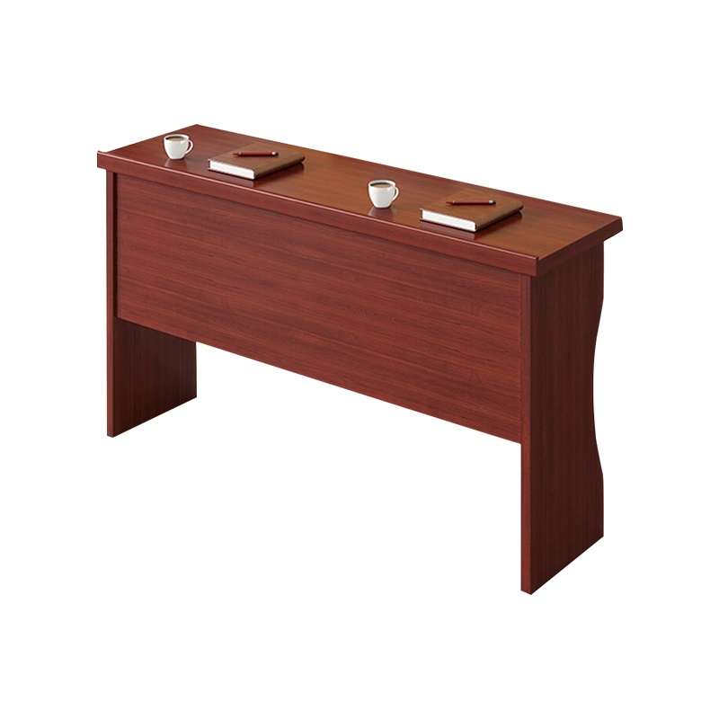 尔迈办公室培训桌会议桌组合洽谈桌听讲桌课桌油漆木皮长条桌1.8m