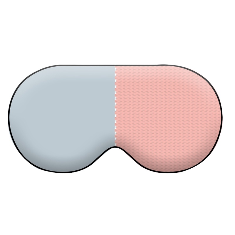 [凉温两用]酷凯通 睡眠眼罩遮光透气女款可爱儿童学生睡觉眼贴男士成人旅行出差耳塞午睡眼罩