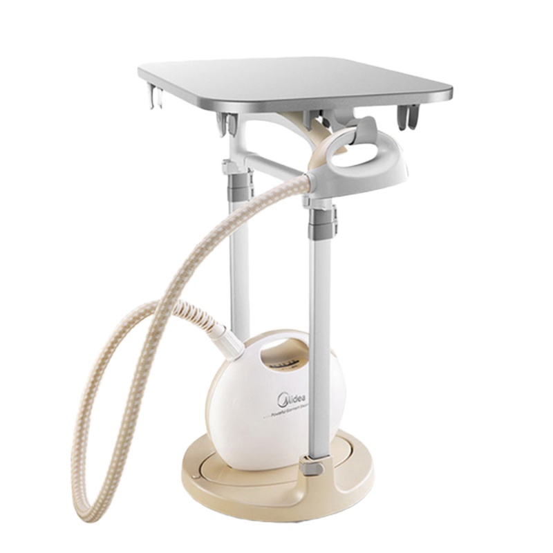 美的挂烫机 YGD12B1 支持防干烧 1.2L水箱 可卧可立设计 一体双杆 蒸汽挂烫机 家用挂式熨斗