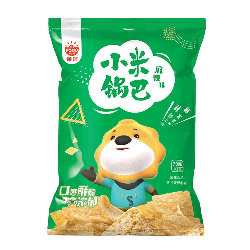 狮客[苏宁自主品牌]小米锅巴(麻辣味)70g