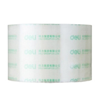 得力(deli) 30321透明封箱胶带6cm宽 6卷装(七包服务)