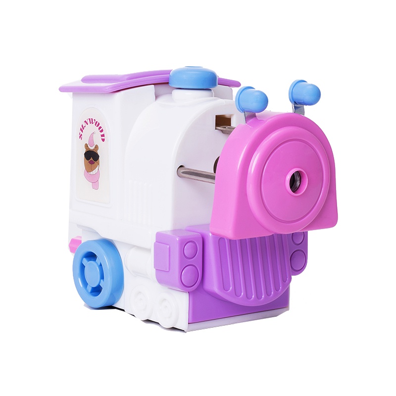 三木(SUNWOOD)5169 火车款 可爱卷笔刀 手摇削铅笔机 创意学生文具削笔器卷笔刀