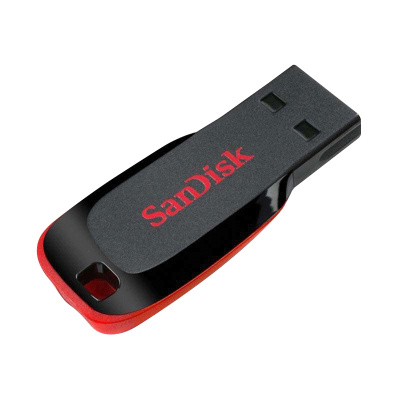 闪迪(SanDisk)酷刃(CZ50)U盘64GB 加密优盘