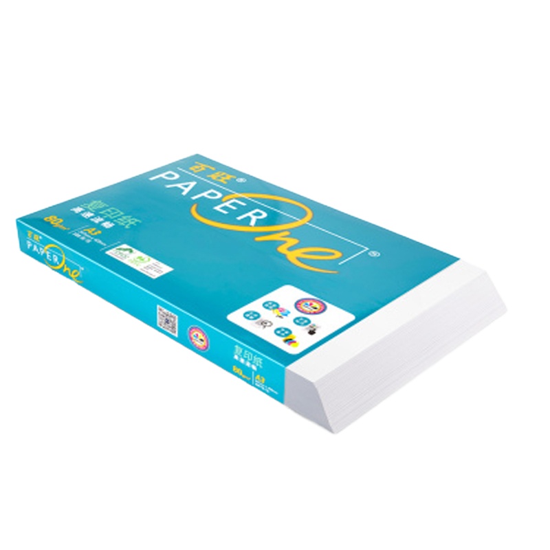 亚太森博(Asia Symbol)绿百旺A3复印纸80g 5包装