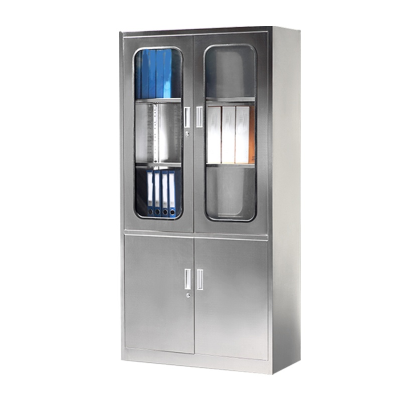 [理政]钢制文件柜 不锈钢文件柜 资料柜 办公柜 不锈钢大器械柜