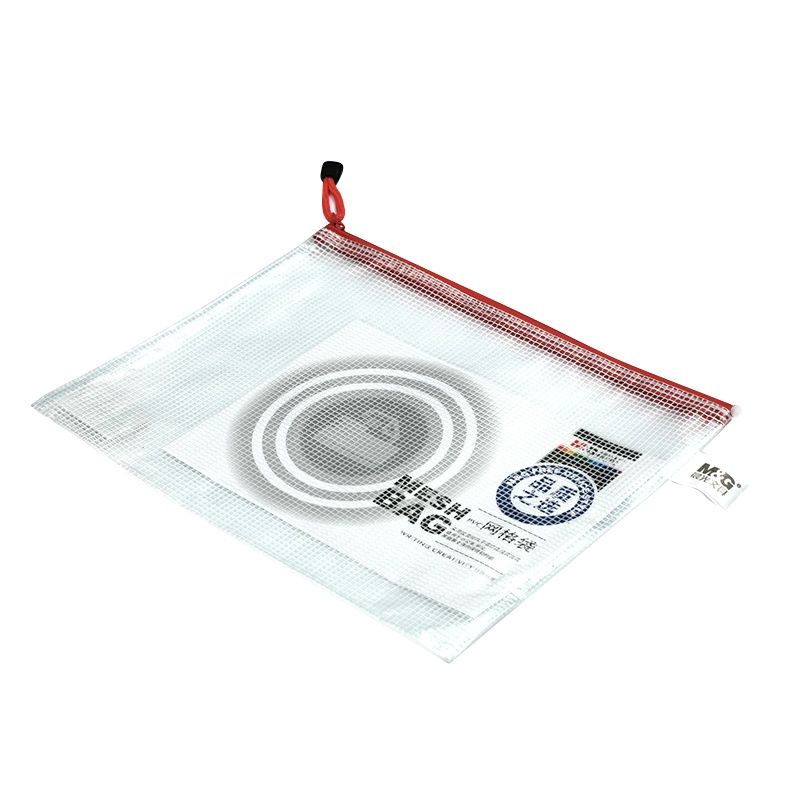 晨光B5网格袋PVC ADM94507红黄蓝绿色(10个/包)