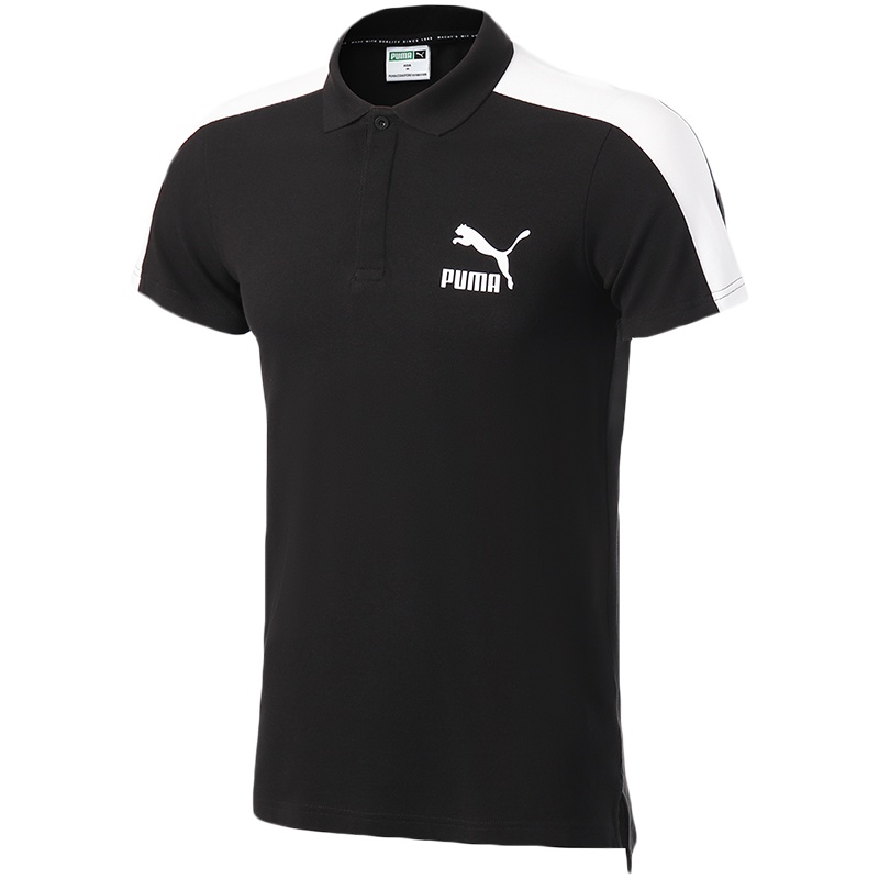 彪马PUMA男装T7运动服休闲短袖polo衫