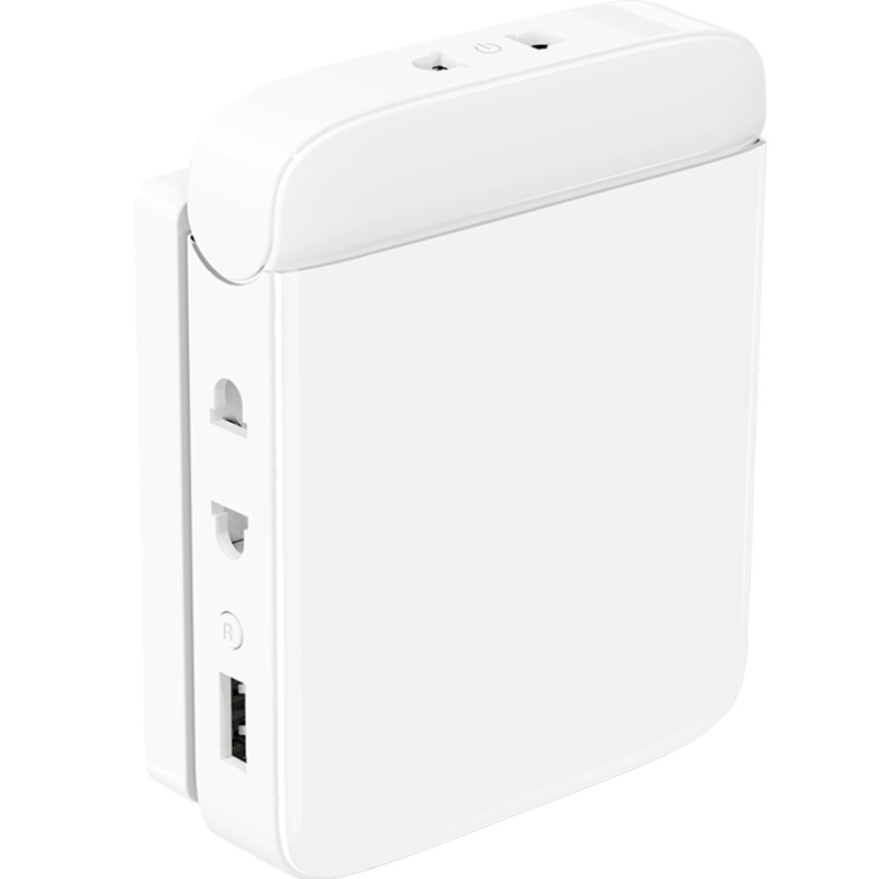 USB魔方插座转换器扁超薄夹缝侧边一转三扩展插排头多功能接线板