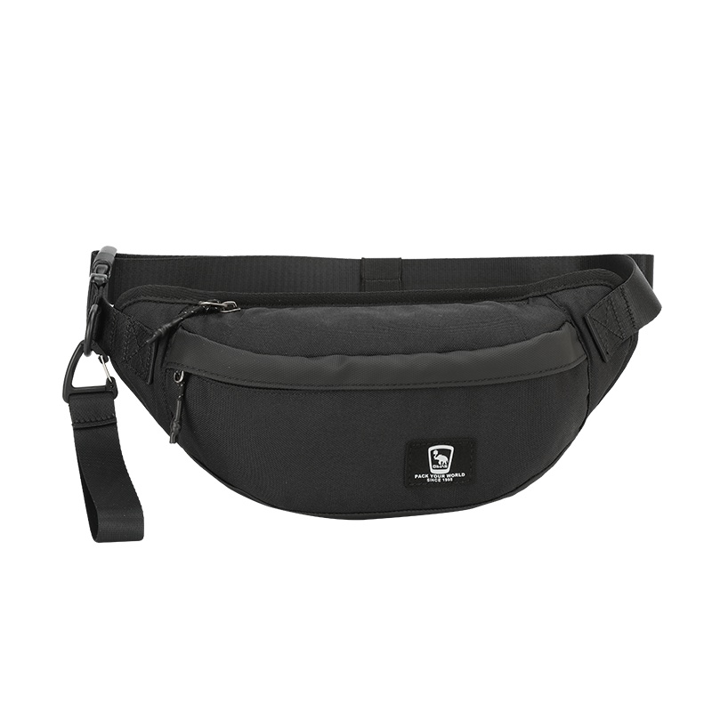 爱华仕潮流男士胸包运动休闲时尚单肩包户外骑行百搭挎包韩版腰包