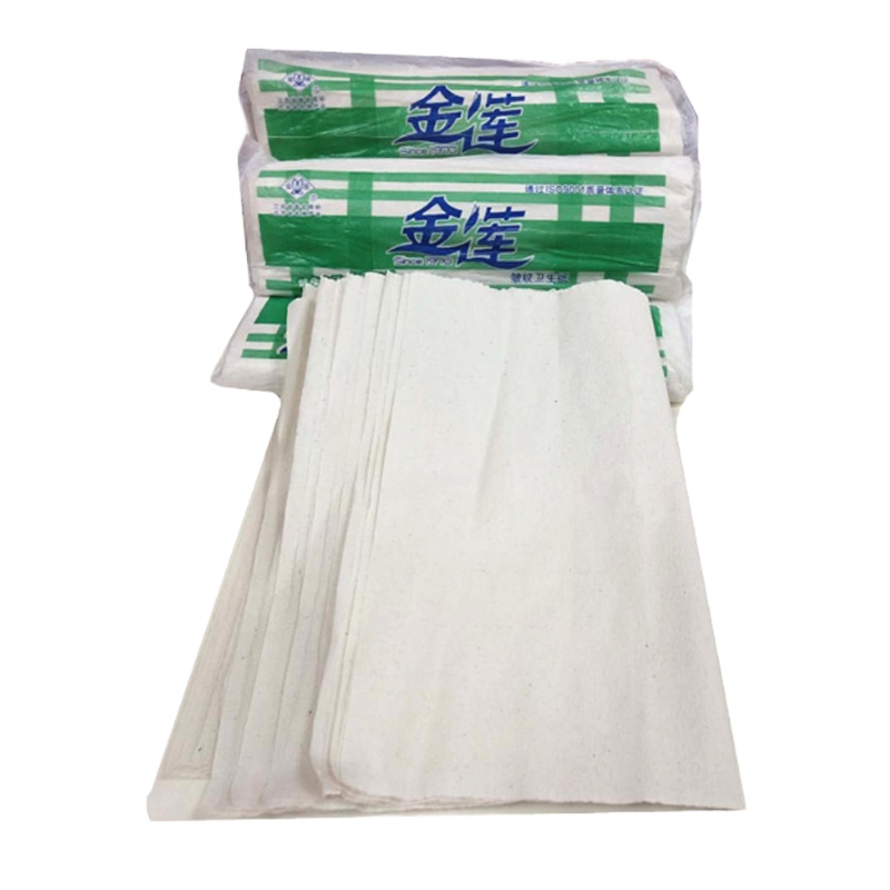 金莲白色产妇卫生纸刀纸孕妇产房用纸巾产后排恶露加长月子纸100包