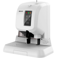 得力(deli)3880自动办公财务装订机 50mm电动装订器