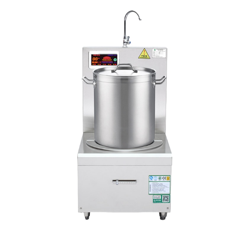 厨禾 CH-8BTL 单头电磁煲汤炉 电磁炉大功率大锅灶 工厂单位食堂熬汤炉 熬鸡鸭鱼牛羊肉汤炉 菜汤炉 8KW