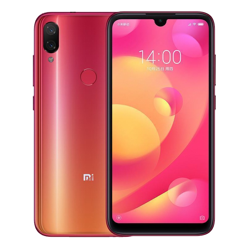 小米 (MI) 小米Play 流光渐变AI双摄 后置1200万4GB+64GB 暮光金 小水滴全面屏拍照游戏智能手机双卡双待移动联通电信全网通4G手机