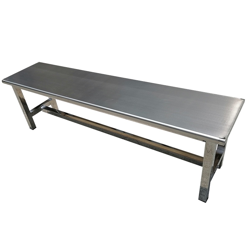 梦商 不锈钢排椅长条椅换鞋凳浴室更衣凳子