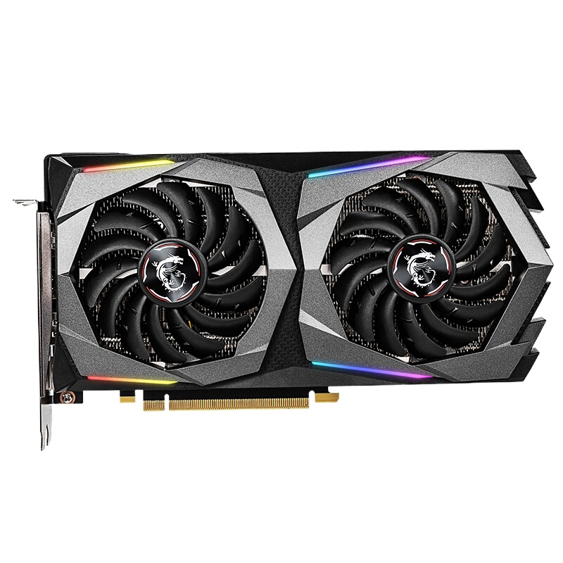微星(MSI)魔龙 GeForce RTX 2060 GAMING Z 6G GDDR6 1830MHz 旗舰款寂冷电脑独立游戏电竞显卡