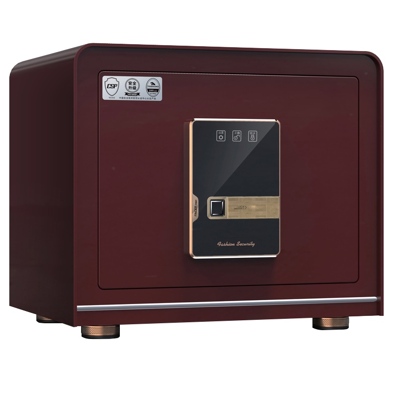 虎王博虎FDX-A/D-37BH雅典白色 防盗CSP认证虎王电子保险柜 APP功能3C认证小型全钢家用指纹保险箱