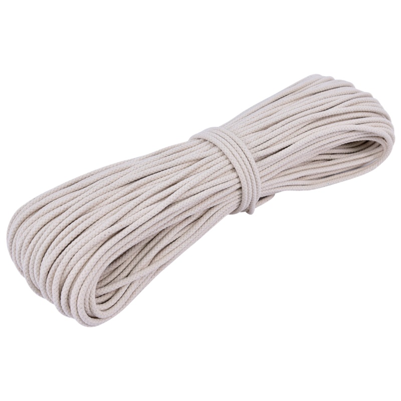 棉线绳晾晒绳绳子捆绑绳粗旗杆细编织 10mm50米