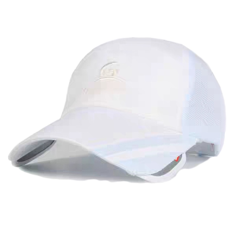 DUSENNNA(杜森纳)凉帽56-60cm男女通用可伸缩棒球帽白色(单位:顶)