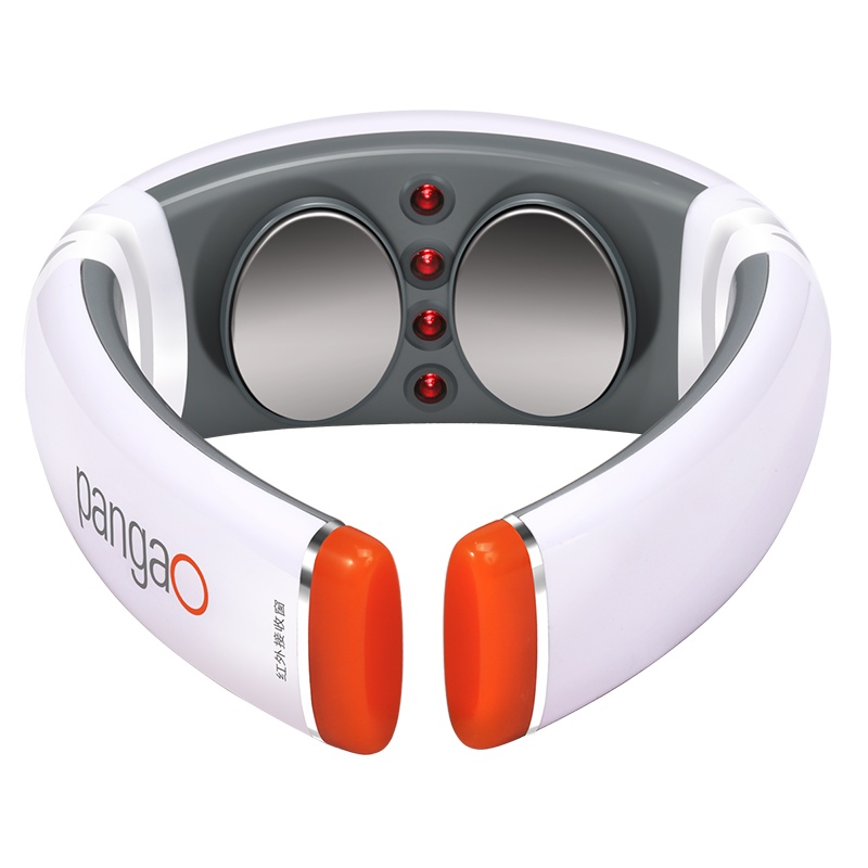 攀高(pangao)颈椎按摩器 PG-2601B8红光版 颈部保健 热敷电脉冲按摩 家用护颈颈椎按摩仪器
