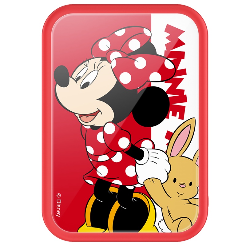 迪士尼充电宝小巧便携镜面卡通可爱迷你创意女生10000毫安快充大容量适用于苹果安卓华为手机充电宝移动电源